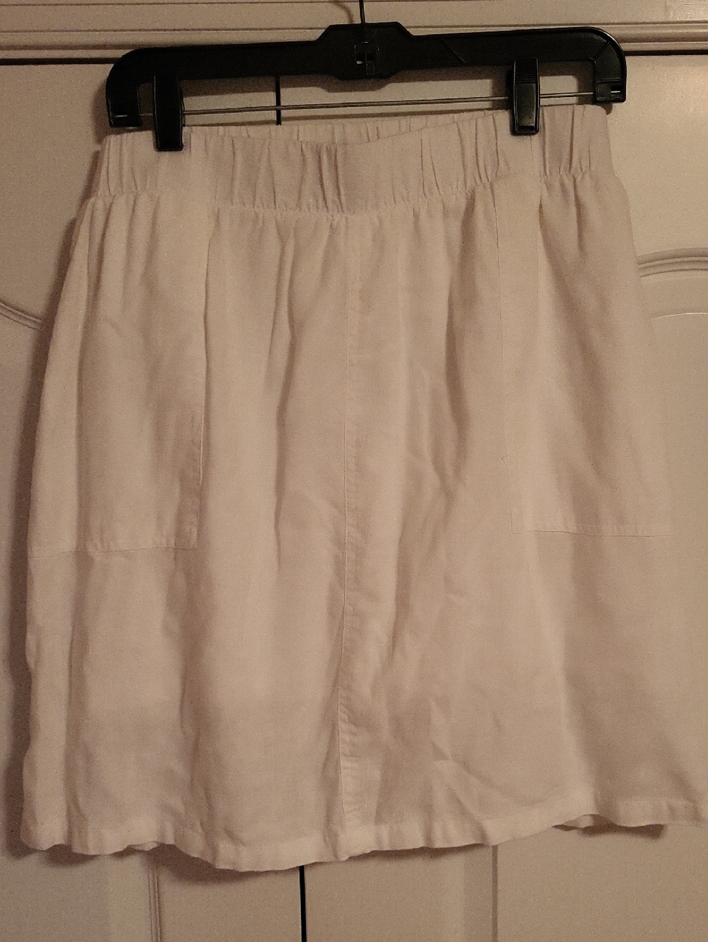 White Casual Skort